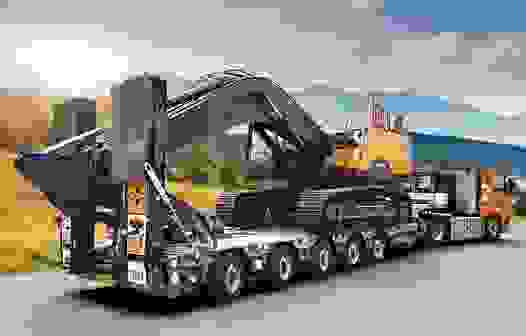 Негабаритная перевозка с учетом высоты в Куйбышеве